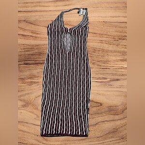 Isa Boulder cactus cut out dress